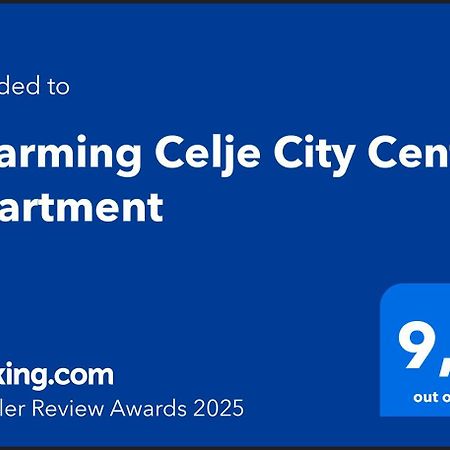 Charming Celje City Center Apartment מראה חיצוני תמונה